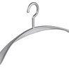 Garderobehanger "Wing" kunststof zilver, 45 cm Garderobehanger "Wing" kunststof zilver, 45 cm