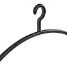 Garderobehanger "Elegance" kunststof zwart, 45 cm Garderobehanger "Elegance" kunststof zwart, 45 cm