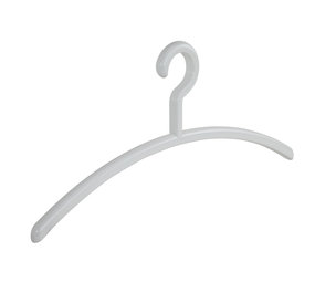 Garderobehanger "Elegance" kunststof wit Garderobehanger "Elegance" kunststof wit