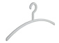 Garderobehanger "Elegance" kunststof wit
