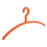Garderobehanger "Elegance" kunststof oranje