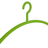 Wardrobe hanger "Primus" plastic green, 45 cm Wardrobe hanger "Primus" plastic green, 45 cm