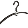 Garderobehanger "Fan" kunststof zwart, 45 cm Garderobehanger "Fan" kunststof zwart, 45 cm
