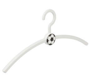 Garderobehanger "Fan" kunststof wit Garderobehanger "Fan" kunststof wit