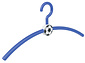Garderobehanger "Fan" kunststof blauw Garderobehanger "Fan" kunststof blauw