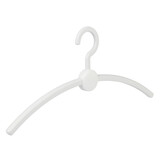 Garderobehanger "Point" kunststof wit