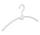 Garderobehanger "Point" kunststof wit