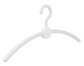 Garderobehanger "Point" kunststof wit / wit Garderobehanger "Point" kunststof wit / wit