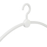 Garderobehanger "Point" kunststof wit / wit, 45 cm Garderobehanger "Point" kunststof wit / wit, 45 cm