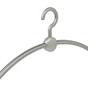 Wardrobe hanger "Point" plastic silver / silver, 45 cm Wardrobe hanger "Point" plastic silver / silver, 45 cm