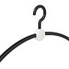 Garderobehanger "Point" kunststof zwart / wit, 45 cm Garderobehanger "Point" kunststof zwart / wit, 45 cm