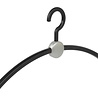 Garderobehanger "Point" kunststof zwart / zilver, 45 cm Garderobehanger "Point" kunststof zwart / zilver, 45 cm