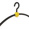 Garderobehanger "Point" kunststof zwart / geel, 45 cm Garderobehanger "Point" kunststof zwart / geel, 45 cm