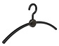 Garderobehanger "Point" kunststof zwart / zwart