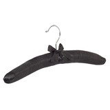 Blouse / shirthanger satijn zwart