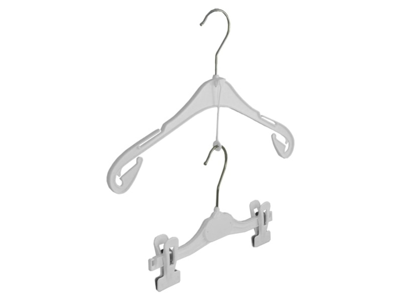 Koppelstukje kunststof wit