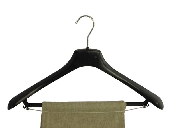 SER-VIZ Siliconen pantalonstrips transparant voor kunststof kledinghangers (100 st.)