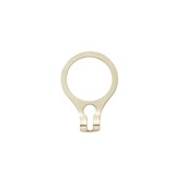 Anti-diefstalring metaal messing