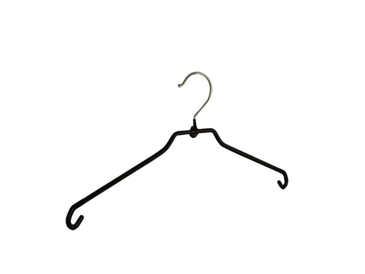 Rokhanger metaal met zwarte anti-slip coating