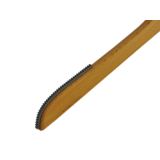 Rubberprofiel kleefbaar grijs voor kledinghangers Rubberprofiel kleefbaar grijs voor kledinghangers