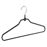 Broekhanger metaal met zwarte anti-slip coating, 40 cm Broekhanger metaal met zwarte anti-slip coating, 40 cm
