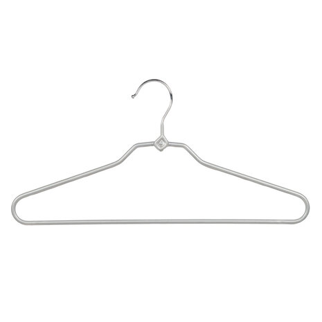 DE KLEDINGHANGER GIGANT Broekhanger metaal met zilveren anti-slip coating DE KLEDINGHANGER GIGANT Broekhanger metaal met zilveren anti-slip coating