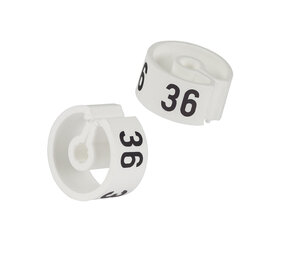 KTV Maataanduider wit met zwarte opdruk (25 st.) KTV Maataanduider wit met zwarte opdruk (25 st.)