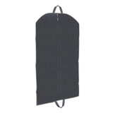 Kledinghoes (non woven) zwart met rits, 60 x 100 cm Kledinghoes (non woven) zwart met rits, 60 x 100 cm