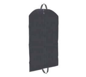CW Concept Kledinghoes (non woven) zwart met rits, 60 x 100 cm