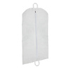 DE KLEDINGHANGER GIGANT Kledinghoes (non woven) wit met rits DE KLEDINGHANGER GIGANT Kledinghoes (non woven) wit met rits