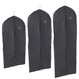 Kledinghoes zwart met rits