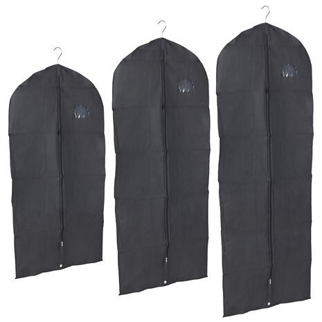 Kledinghoes zwart met rits Kledinghoes zwart met rits