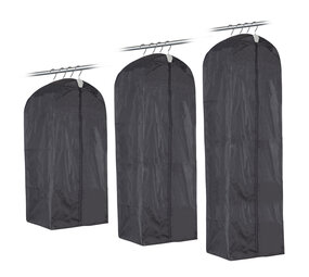 Collectiehoes zwart met rits