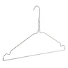 DE KLEDINGHANGER GIGANT Draad / stomerijhanger metaal verzinkt (Ø 2,7 mm) met rokinkepingen DE KLEDINGHANGER GIGANT Draad / stomerijhanger metaal verzinkt (Ø 2,7 mm) met rokinkepingen
