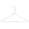 DE KLEDINGHANGER GIGANT Draad / stomerijhanger metaal verzinkt (Ø 2,7 mm) met rokinkepingen DE KLEDINGHANGER GIGANT Draad / stomerijhanger metaal verzinkt (Ø 2,7 mm) met rokinkepingen