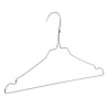 DE KLEDINGHANGER GIGANT Draad / stomerijhanger metaal verzinkt (Ø 2,7 mm) met rokinkepingen DE KLEDINGHANGER GIGANT Draad / stomerijhanger metaal verzinkt (Ø 2,7 mm) met rokinkepingen