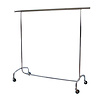 DE KLEDINGHANGER GIGANT Chromen kledingrek, vaste hoogte 150 cm DE KLEDINGHANGER GIGANT Chromen kledingrek, vaste hoogte 150 cm