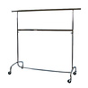 DE KLEDINGHANGER GIGANT Chromen kledingrek + middenstang, verstelbare hoogte 106 - 200 cm DE KLEDINGHANGER GIGANT Chromen kledingrek + middenstang, verstelbare hoogte 106 - 200 cm