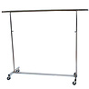 DE KLEDINGHANGER GIGANT Chromen kledingrek vouwbaar, verstelbare hoogte 140 - 220 cm DE KLEDINGHANGER GIGANT Chromen kledingrek vouwbaar, verstelbare hoogte 140 - 220 cm