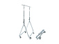 Chromen vertegenwoordigersrek, vaste hoogte 150 cm Chromen vertegenwoordigersrek, vaste hoogte 150 cm