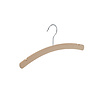Kinderhanger beukenhout naturel gelakt met rokinkepingen, 34 cm Kinderhanger beukenhout naturel gelakt met rokinkepingen, 34 cm