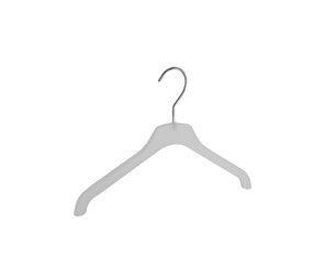 Blouse / shirthanger (vlak) kunststof frosted Blouse / shirthanger (vlak) kunststof frosted