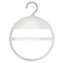 Sjaalhanger kunststof transparant met haak (10 st.)