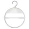 SER-VIZ Sjaalhanger kunststof transparant met haak (10 st.)