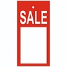 DE KLEDINGHANGER GIGANT Promotie etiketten rood-wit SALE, 40 x 80 mm, enkelzijdig bedrukt (500 st.) DE KLEDINGHANGER GIGANT Promotie etiketten rood-wit SALE, 40 x 80 mm, enkelzijdig bedrukt (500 st.)