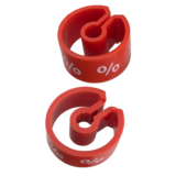 Maataanduider rood met witte opdruk (25 st.)