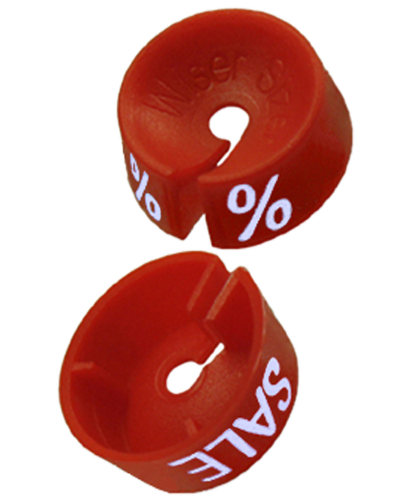 Maataanduider rood met witte opdruk (25 st.) Maataanduider rood met witte opdruk (25 st.)