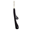 DE KLEDINGHANGER GIGANT Mantel / kostuumhanger (geknikt) beukenhout zwart gelakt met messinghaak en schouderverbreding DE KLEDINGHANGER GIGANT Mantel / kostuumhanger (geknikt) beukenhout zwart gelakt met messinghaak en schouderverbreding