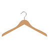 DE KLEDINGHANGER GIGANT Blouse / shirthanger (geknikt) beukenhout naturel gelakt DE KLEDINGHANGER GIGANT Blouse / shirthanger (geknikt) beukenhout naturel gelakt