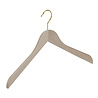 DE KLEDINGHANGER GIGANT Blouse / shirthanger (geknikt) beukenhout naturel ongelakt met messinghaak DE KLEDINGHANGER GIGANT Blouse / shirthanger (geknikt) beukenhout naturel ongelakt met messinghaak